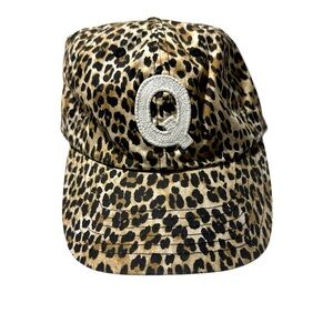 Rey to z Leopard Print Kids Cap with white Letter